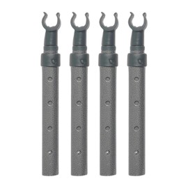 MagiDeal 4 Pieces Camping Cart Table Support Tube Table Plate Accessories Detachable 21cm to 30cm Lifting Bracket for Picnic Camping, 6 mm