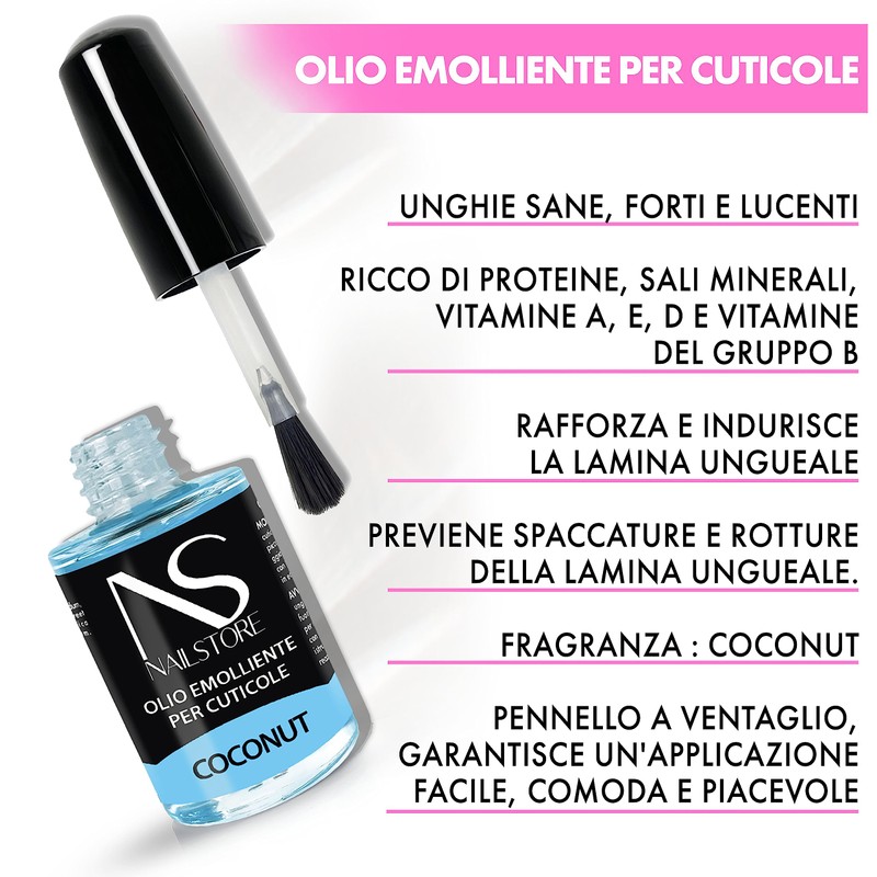 NAILSTORE - Nagelhautöl und Nagelöl, Nagelhautbehandlung Revitalisierendes Nagelöl - Kokosnuss