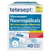 tetesept tetesept Meerwasser Nasenspülsalz bei Schnupfen und Pollenallergie – Nasenspülung