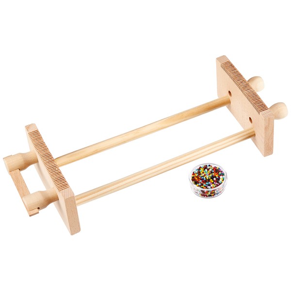 Pracht Creatives Hobby 3331-02 Wooden Bead Weaving Frame for Beading