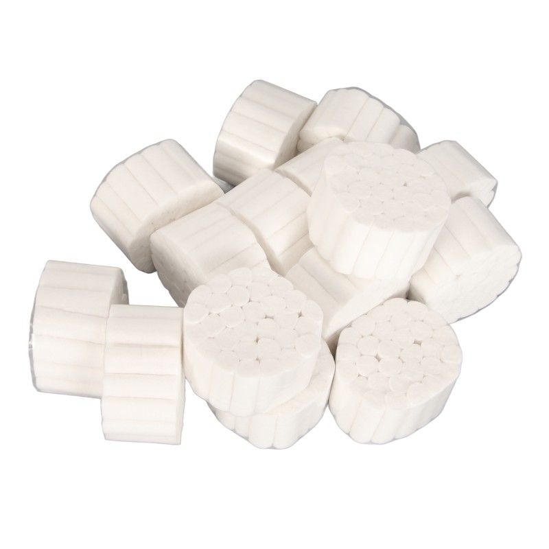 1000Pcs Dental Cotton Rolls High Absorbent Comfortable Nose Bleed Plugs