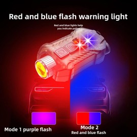 Headlamp 3 Packs,230° Wide Beam Super Bright Head Lights,Detachable Mini flashligh,Type-C USB Charging,9 Light Modes,Lightweight for Rock Climbing, Running, Repairing, Fishing, Cycling (1, Pink)