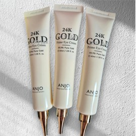 Anju 24K Gold Wrinkle Improvement Eye Cream (3 packs) / 앙쥬 24K 골드 눈가 주름개선 아이크림 3개입