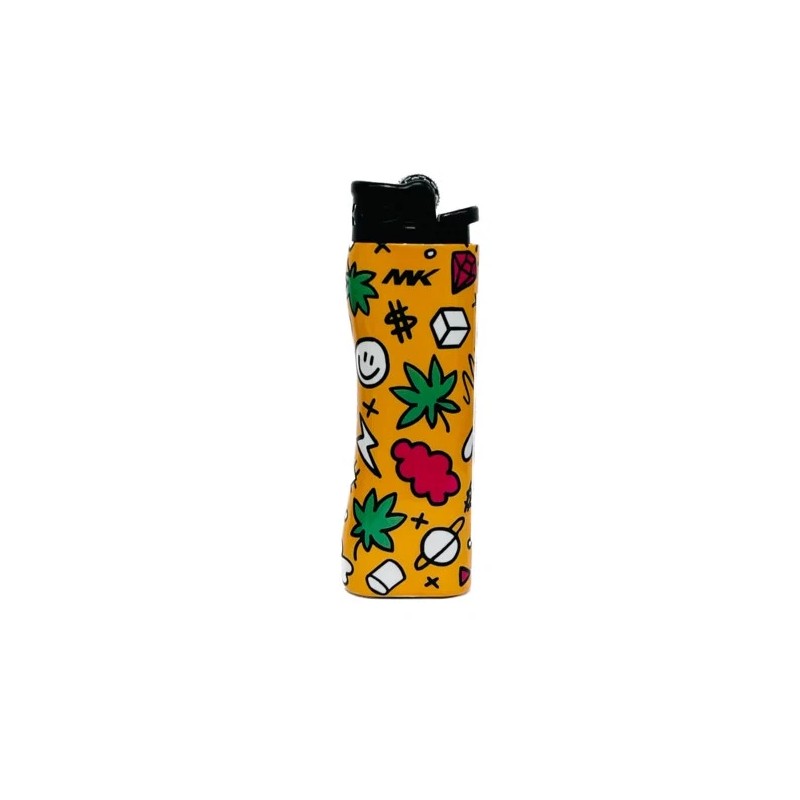 MK PACK OF 5 MK GRIP-PRO HUE POCKET LIGHTERS (08105)