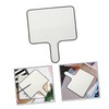 Operitacx Hand Holding Placard Answer Board Double-sided Whiteboard for Boys