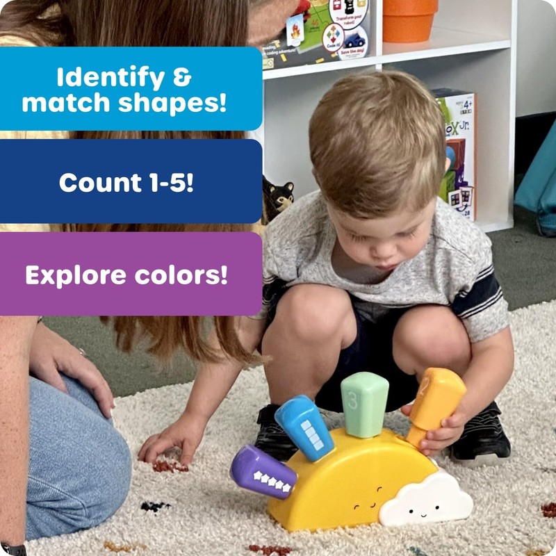 Learning Resources Sunshine Shape Sorter, Ages 18 Months+, Toddler Shape