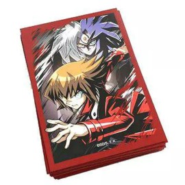 Konami Yu-Gi-Oh Deck Protector Sleeves - JADEN AND YUBEL (50 Legal Sleeves)