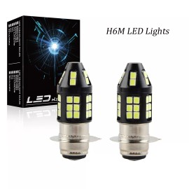 SHENKENUO H6 HID LED Headlight Bulbs Lights For Yamaha Blaster 200 1995-2006 High Power