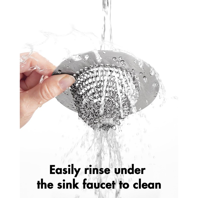 Wokdada Sink Drain Strainer, Reversible No Clog Mesh Kitchen Sink
