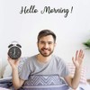 Loud Alarm Clock for Heavy Sleepers Adults, Metal 4 Inches