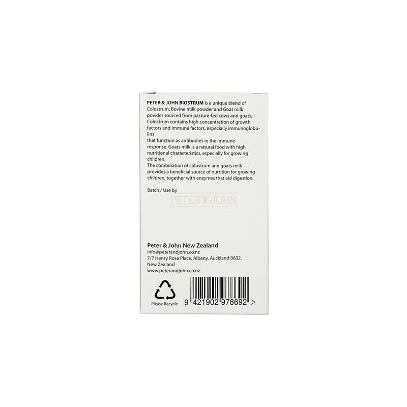 Peter & John Chewable Biostrum Goat Milk Colostrum 300 Chewable