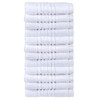 Divine Textiles 100% Egyptian Cotton Flannel Face Cloths Wash Towel
