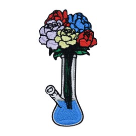 Finally Home Iron-On Patch - Hide the Bong | Funny Weed Patch, Funny Iron-On Patch, Flower Patch, Flower Patch