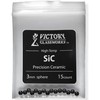 3mm SiC Pearls, 15 Pack. High Temp Ceramic