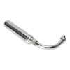 Exhaust Muffler Pipe Motorized Bicycle Engine Muffle Tailpipe Exhaust Pipe