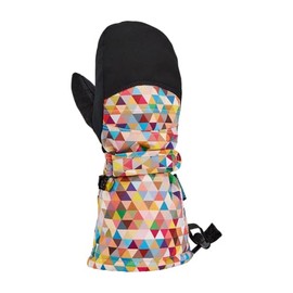 Gordini Unisex Kids' Prima Mitten, Triangles, Medium