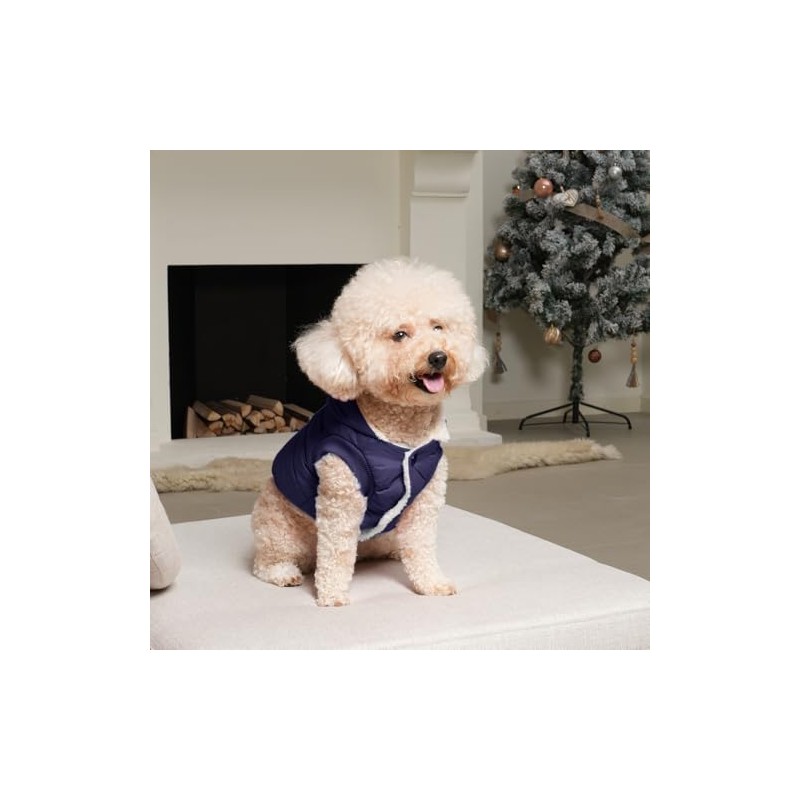 Vecomfy Sudadera con capucha para perro extra cálida con forro