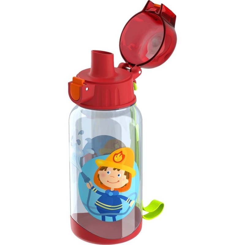 HABA Lunch Box and Water Bottle Fire Brigade Engine Gift
