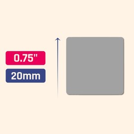 400 pieces – scratch off stickers scratch off sticker – 20 x 20 mm