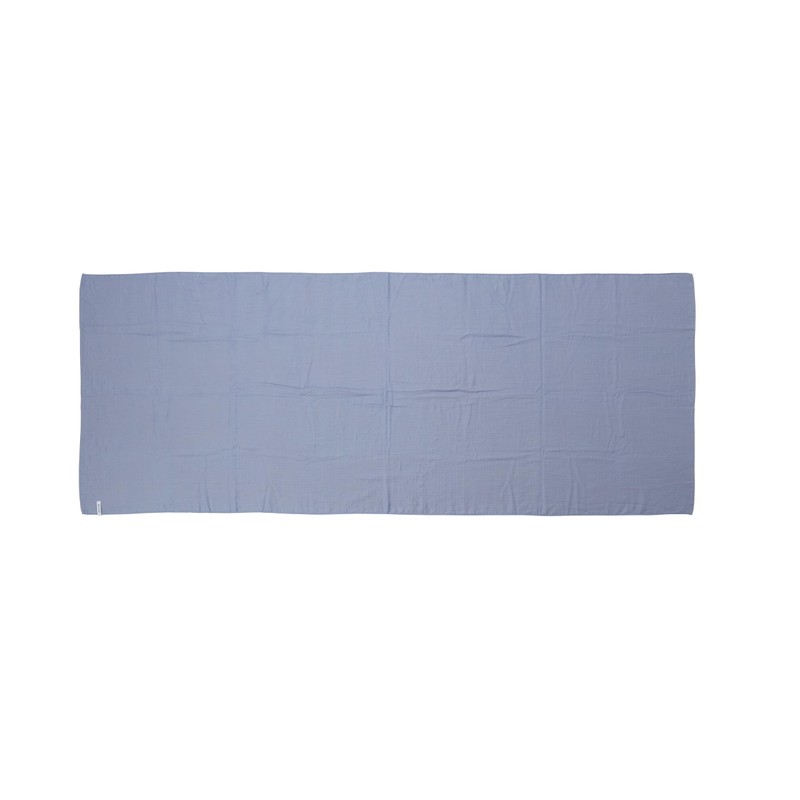 Snow Peak UG-581 Soft Gauze Shawl, Stole Scarf, Light Blue,