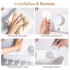 Luxear Shower Caddy, Suction Cup Shower Shelf, No Drilling Powerful