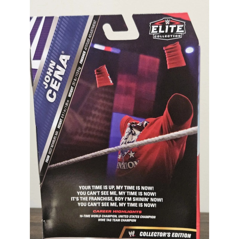 Mattel WWE Elite Edition Invisible John Cena You Can’t See