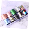 SAFIGLE 30rolls Nail Decals Women Nail Art Sticker Holographic Easy