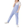 Cnkwei Girls' Casual Sleeveless Jumpsuits Spaghetti Strap Loose Romper Long