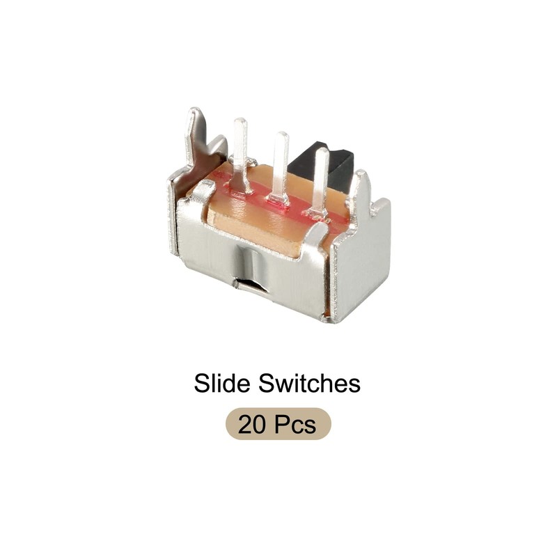 Rebower Switch Lock Slide Control Toggle 3 Pin 1P2T Electronic