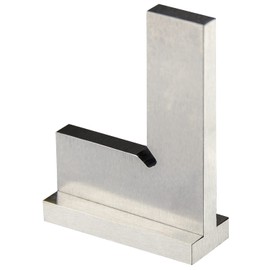 Precision Machinist Square 2 Inch Engineer Square 90 Degree Right Angle Ruler Ground Hardened Steel with Seat 50x40mm(2x1.6 inch)