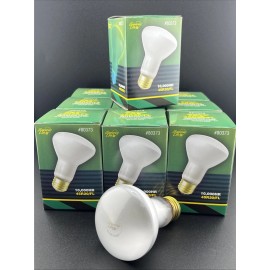 Superior life 10 Pack 45R20/FL Dimmable Reflector Bulb 45W 120V R20 Medium E26 Base Frosted