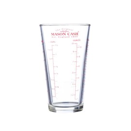 Mason Cash Messbecher, Borosilikatglas, transparent, 8,5 x 8,5 x 14,5 cm, 350 ml