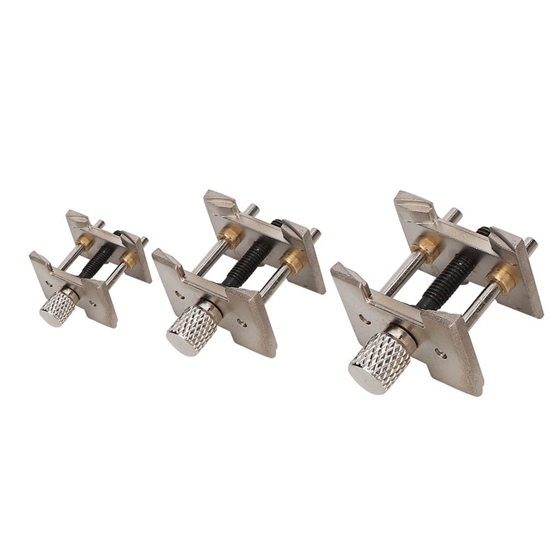 3pcs/Set Metal Watch Movement Fixed Base Holder Watchmaker Accessory Repairing