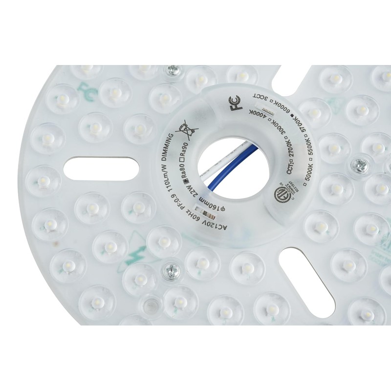 Ledytech 22W 6.3'' Retrofit Light Kit for Ceiling Fan Light