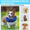 HTTDSLF Dog Cone Cat Cone, Inflatable Collar for Dogs, Inflatable