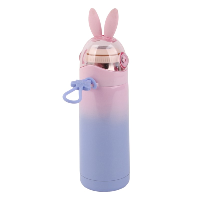 Cute Bunny Rabbit Insulation Bottle Portable Tea Coffee Hot Water