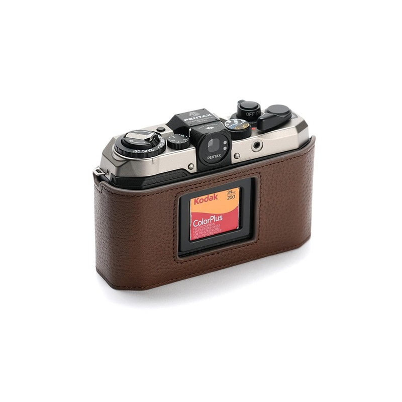 TP Original Body Half Case for Pentax 17, Dark Brown