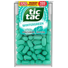Tic Tac Wintergreen Breath Mints, Bulk 12 Pack, On-The-Go Refreshment, 1.7 oz Each