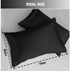 Satin Pillow Cases 2 Pack, GVTECH Pillowcase for Hair and