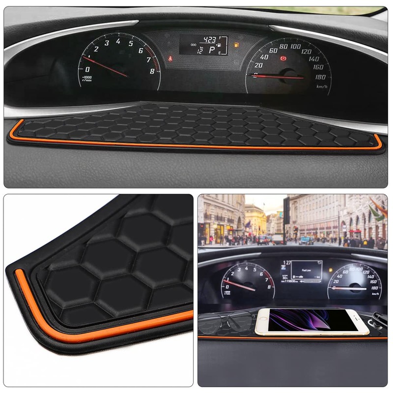 Auovo Sienta 170 Series Interior Mat, Front Meter Mat, Non-Slip