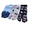 [Mode Select] P07 Women's Tabi Socks, Cute, Cat Pattern, Cotton