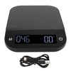 Digital Coffee Scale Waterproof 0.1g High Accuracy Manual Automatic Mini