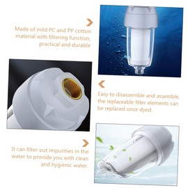Operitacx Household Faucet Purifier Water Heater Purifier for Whole House Filtration Impurity Removal Easy Installation Filter for Clean and Hygienic Drinking Water