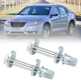 Taesayl Rear Toe Link Alignment Bolts Kit, Rear Camber Bolts for Chry 200 Sebring Journey Avenger Caliber Durango Patriot Compass Grand Cherokee 6508486AA 06508486AA 2Pcs Rear Camber Bolts