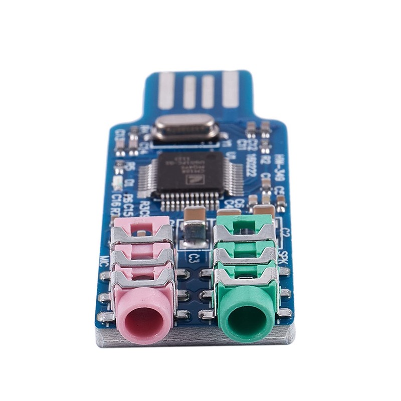 Lrocaoai 4X Free Driver USB Sound Card CM108 USB Sound