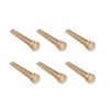 6PCS Guitar Bridge Pin Copper Acoustic Guitar Bridge Pins Peg