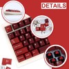 GEKUCAP Jamon Keycaps 173 Keys Double Shot Cherry Profile Keycaps