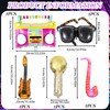 SKJAXF 5 Inflatable Party Props Set, Photo Booth Props with