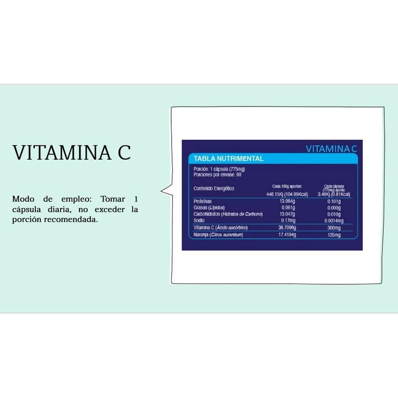 NLS ESSENTIALS VITAMINA C 90 Cpsulas vegetales Salud y Bienestar