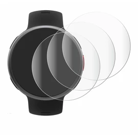 Savvies 4x Full Screen Protectors for Polar Vantage V2 Full Cover Screen Protector Film [3D Curved, Transparent, Anti-Fingerprint]